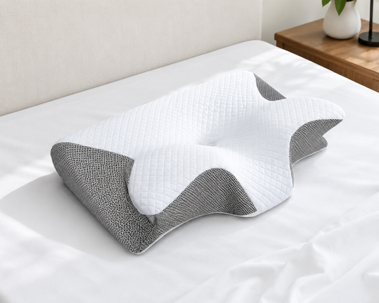 RORIXX Pillow™ -  הכרית האורתופדית לצוואר בצבע אפור בהיר
